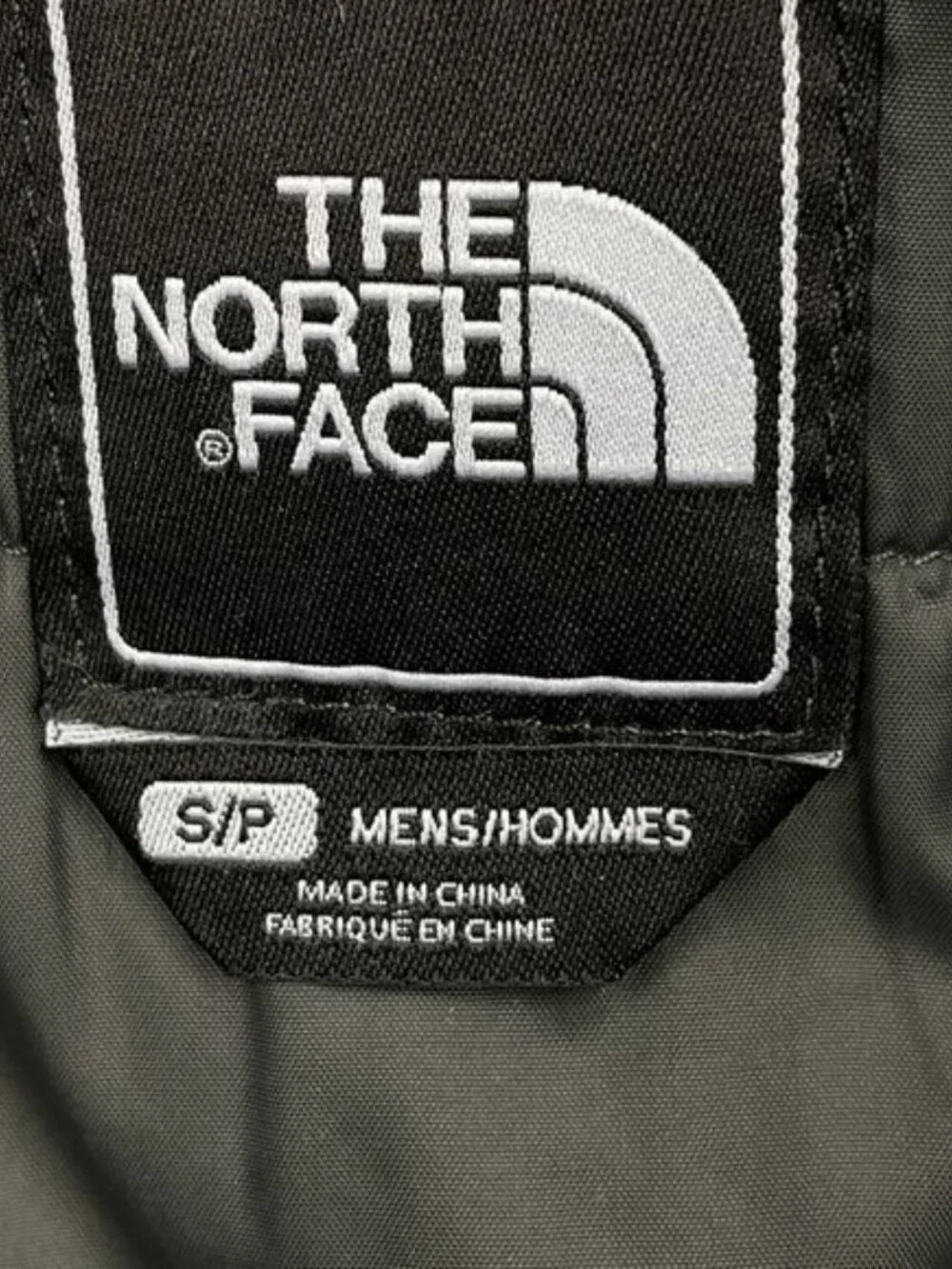 The North Face Black Nylon Zip Up Lightweight Puffer Jacket Men's S
